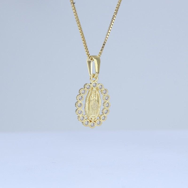 DIJE MEDALLA GUADALUPE B. CRITAL 706790 - 6325