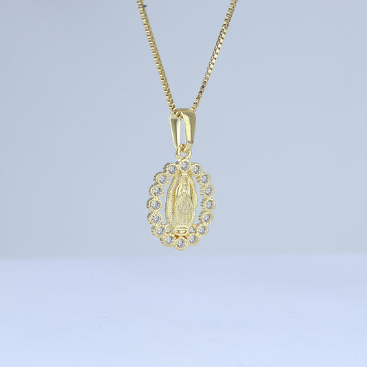 DIJE MEDALLA GUADALUPE B. CRITAL 706790 - 6325