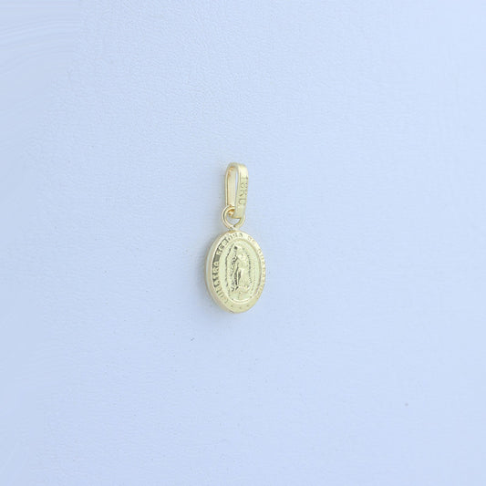 Dije Virgen de Guadalupe 8mm