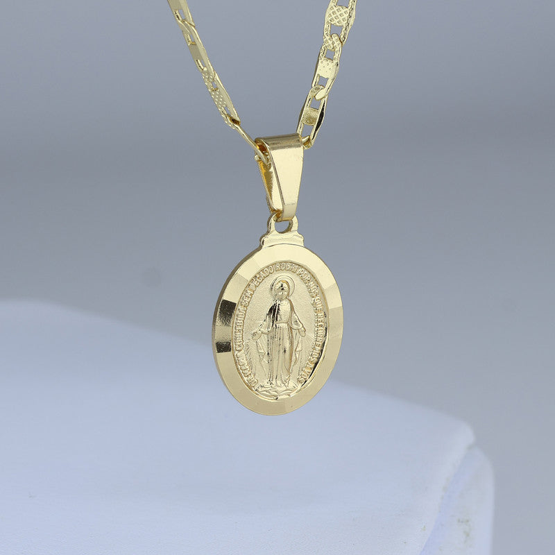 DIJE MEDALLA GUADALUPE BORFE CRISTAL 811-MP-0037 - 6491