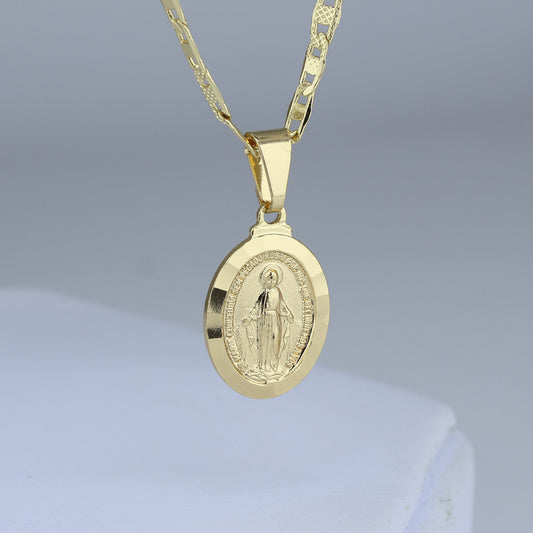 DIJE MEDALLA GUADALUPE BORFE CRISTAL 811-MP-0037 - 6491