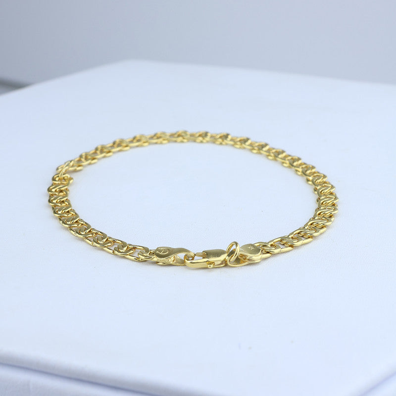 PULSERA BS ESLABON UNIDO PLANA 19CM 816-E-2556 19 L - 6113