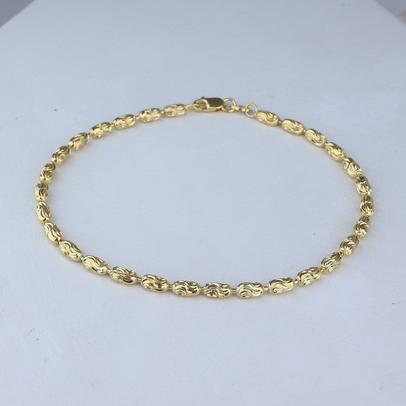 PULSERA ESTILO GRANO DIAMANTADO 21.5MM 708498 - 6742