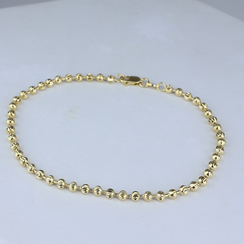 PULSERA MILITAR BALIN FACETADO 3MM*21CM 708429 - 6745