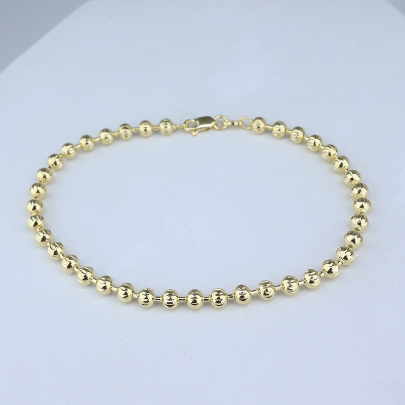 PULSERA MILITAR DIAMANTADA 4MM 21CM 708294 - 6716