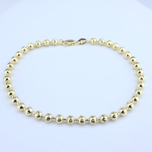 PULSERA MILITAR DIAMANTADA 4MM 21CM 708294