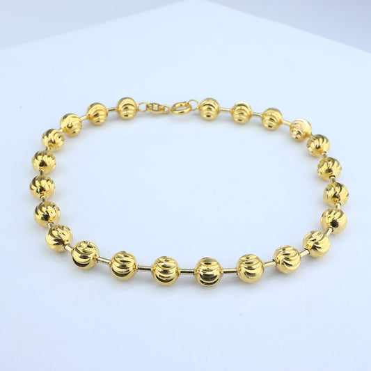 PULSERA MILITAR DIAMANTADA 6MM 21CM 708295A303
