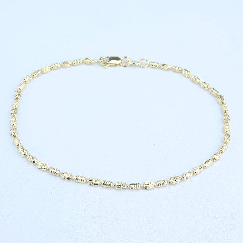 PULSERA SALCHICHA DIAMANTADA 2MM*20CM 708524