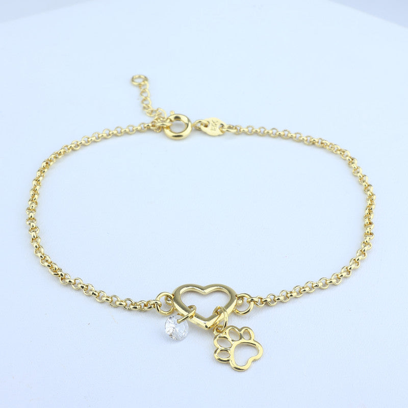 PULSERA TEJIDO BELCHER AMULETO PET 21CM 708285A212