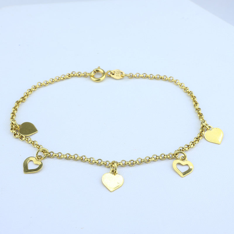 PULSERA TEJIDO BELCHER CORAZON 19CM 708284A212