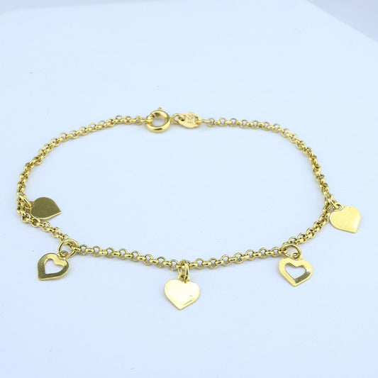 PULSERA TEJIDO BELCHER CORAZON 19CM 708284A212