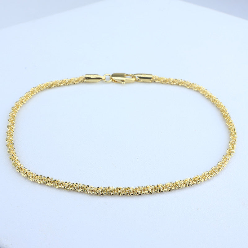 PULSERA TEJIDO CRISS-CROSS 2.5MM 21CM 708411