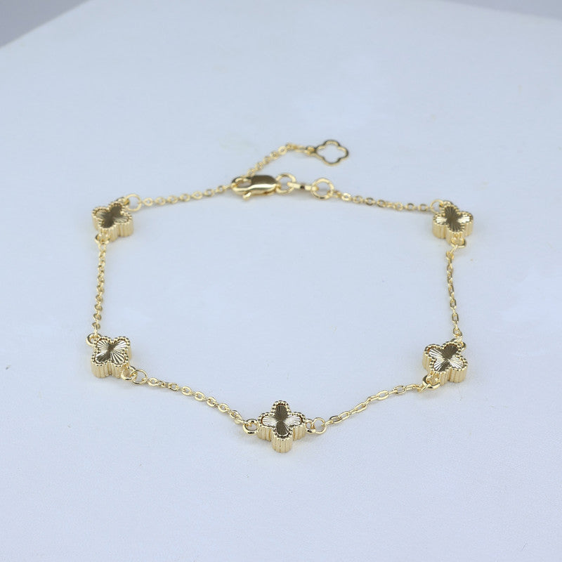PULSERA TREBOL DIAMNATADO 6.7MM*20.5CM 708503 - 6720