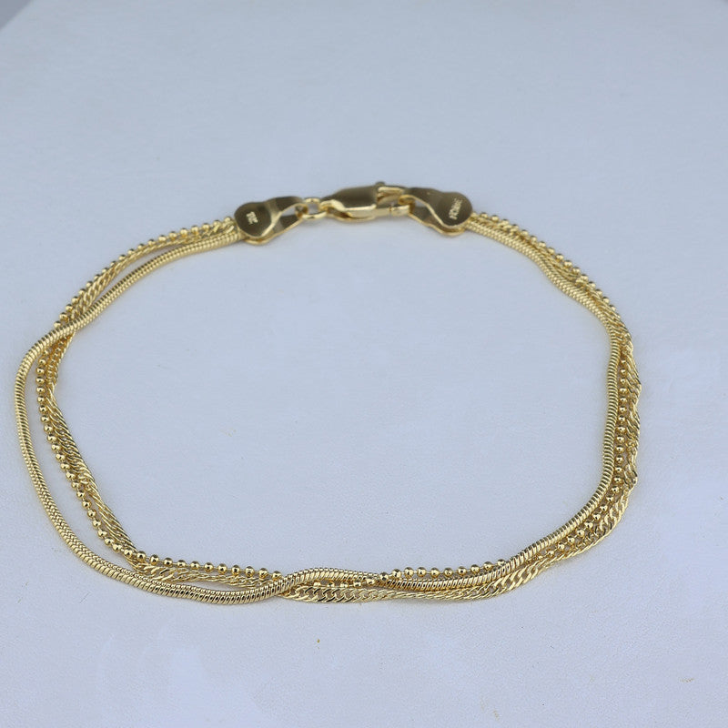 PULSERA TRES TEJIDOS 19CM 708513 - 6732