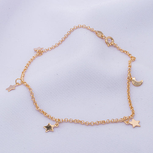 TOBILLERA ESTRELLA LUNA 25CM 709104A207