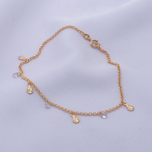 TOBILLERA GOTA SWAROVSKI 25CM 709106A207