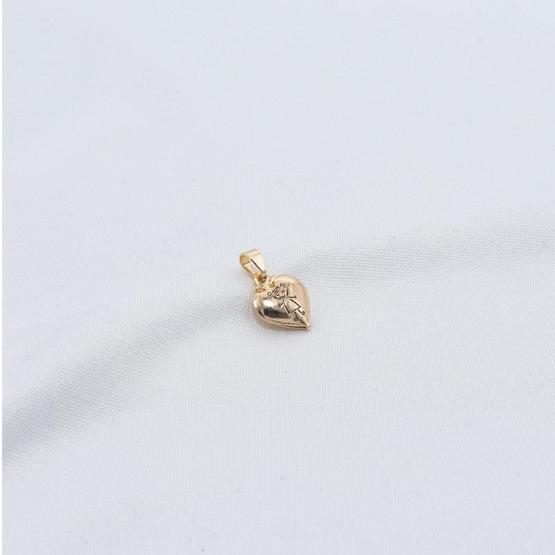 DIJE CORAZON POOCHO NINA 706139A111