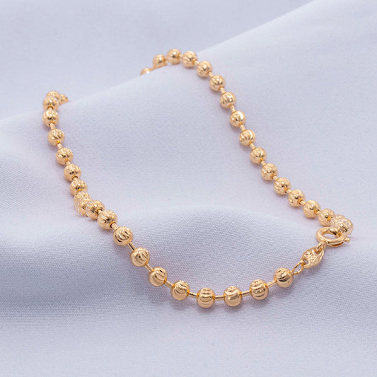 TOBILLERA MILITAR DIAMANTADA 4MM 25CM 709014A303