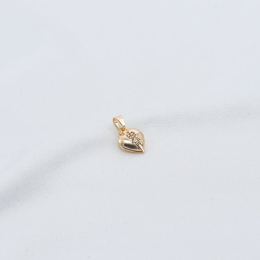 DIJE CORAZON POPOCHO NINO 706140A111