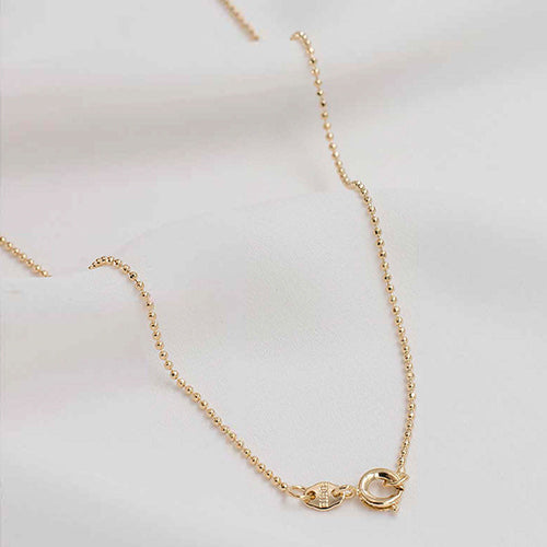 CADENA MILITAR DIAMANTADA 1MM 45CM 703022A209