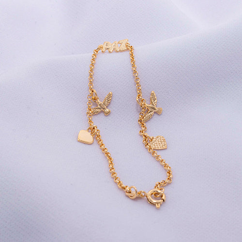 PULSERA PAZ ESPIRITU SANTO 18CM 708276A212