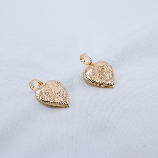 DIJE CORAZON POPOCHO SAN BENITO 706329A205