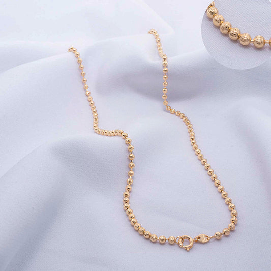 CADENA MILITAR DIAMANTADA 3MM 50CM 703036A303