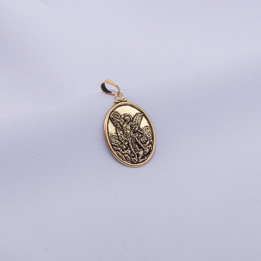 DIJE MEDALLA SAN MIGUEL ARCANGEL ENVEGECIDO G 706395A207 - 3813
