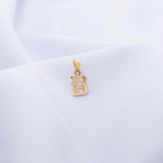 DIJE LETRA B REMARCADA 706425A303