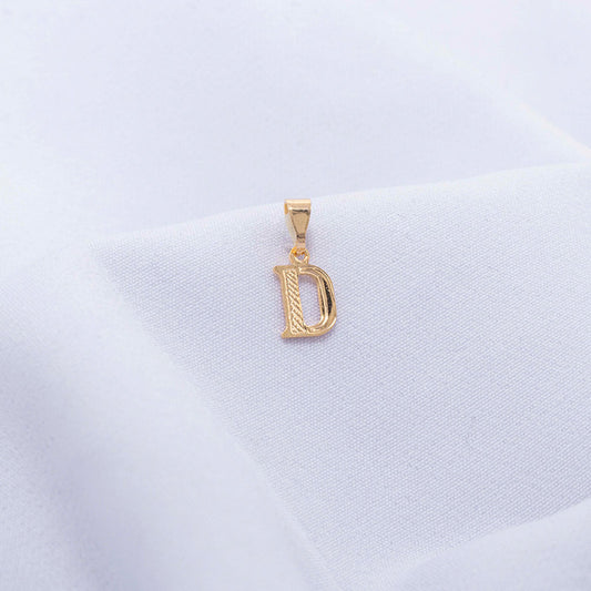 DIJE LETRA D REMARCADA 706427A303