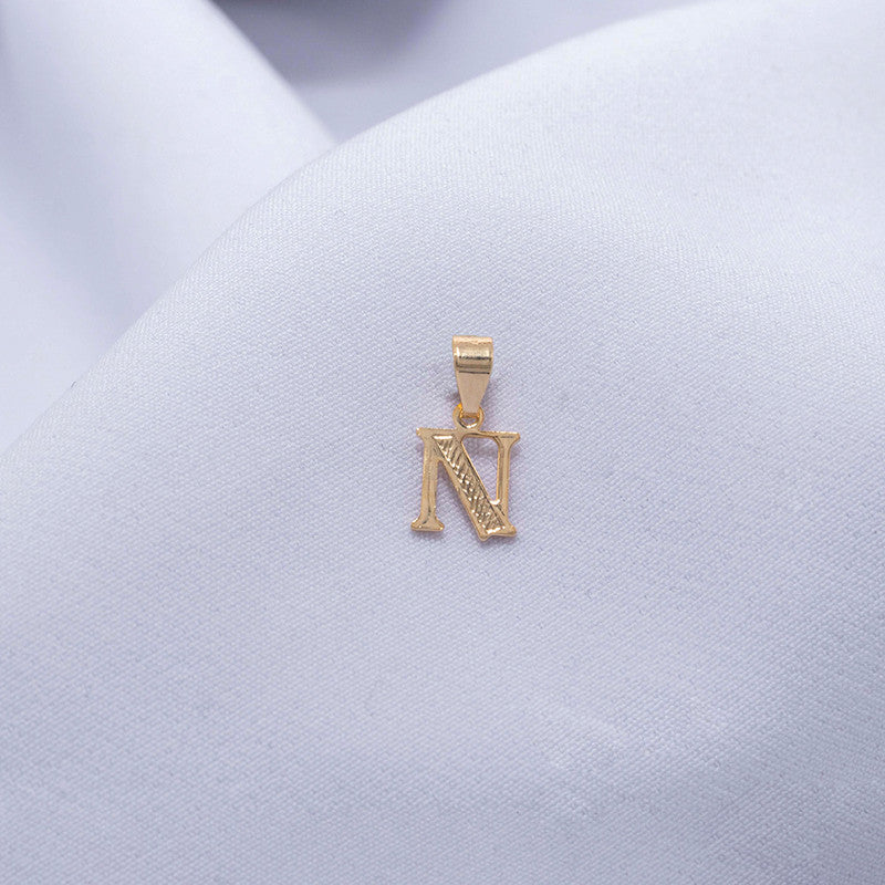 DIJE LETRA N REMARCADA 706432A303