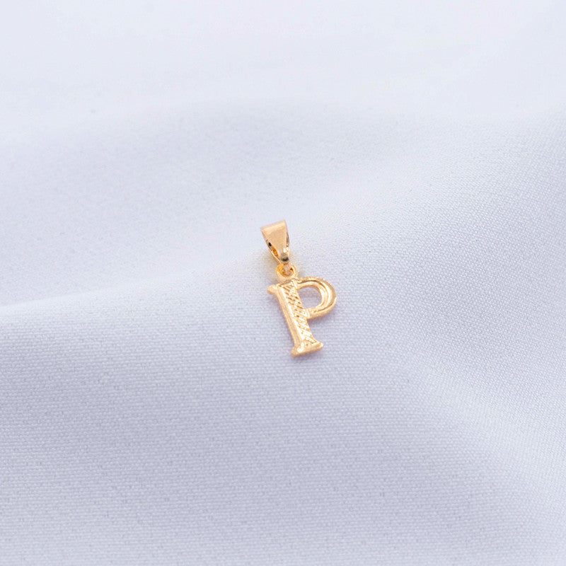 DIJE LETRA P REMARCADA 706434A303