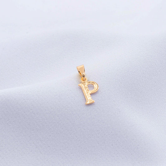 DIJE LETRA P REMARCADA 706434A303