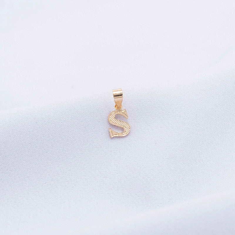 DIJE LETRA S REMARCADA 706435A303