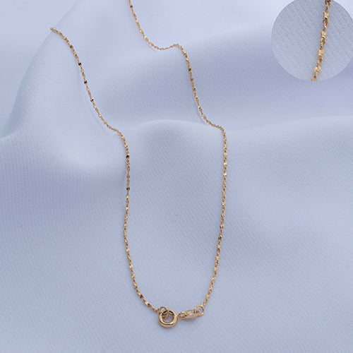 CADENA TEJITO TRIGO 1MM 40CM 703435A206 - 3649