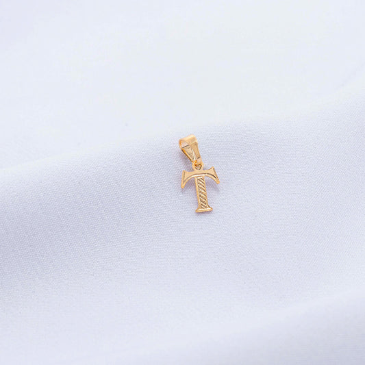 DIJE LETRA T REMARCADA 706436A303