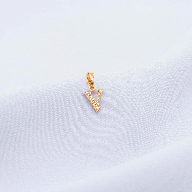 DIJE LETRA V REMARCADA 706437A303