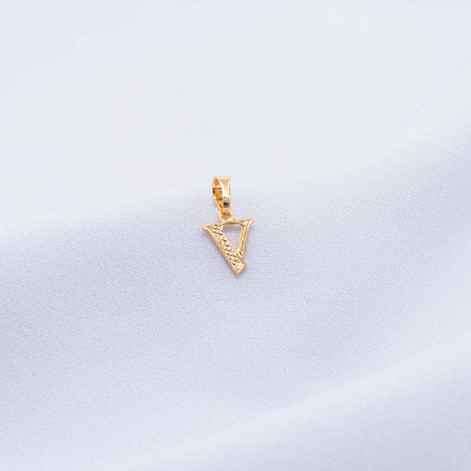 DIJE LETRA V REMARCADA 706437A303