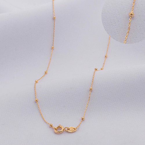 CADENA ESLABON 0.6MM BALIN 2MM-40CM 703490A211