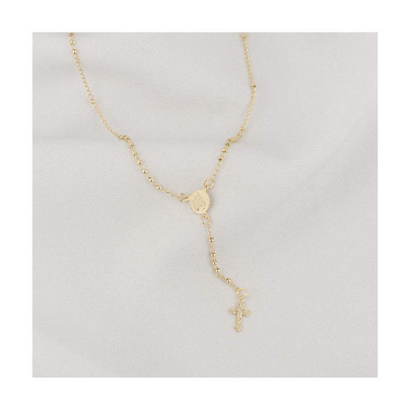 CAMANDULA BALIN 2MM LISO MEDALLA MILAGROSA REMARCADA 45CM 704035 - 5448