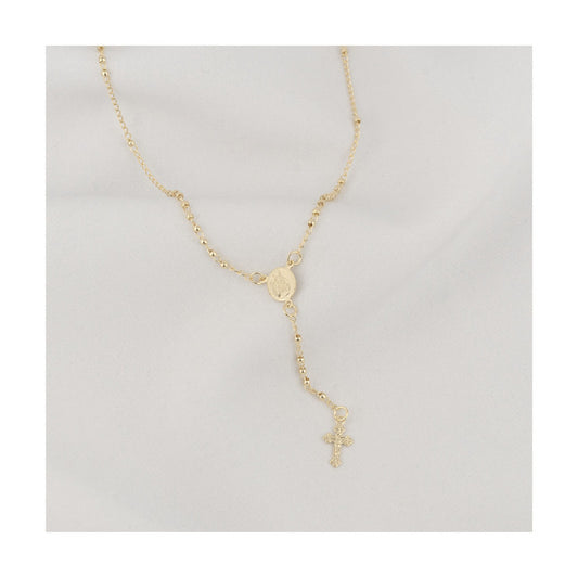 CAMANDULA BALIN 2MM LISO MEDALLA MILAGROSA REMARCADA 45CM 704035 - 5448