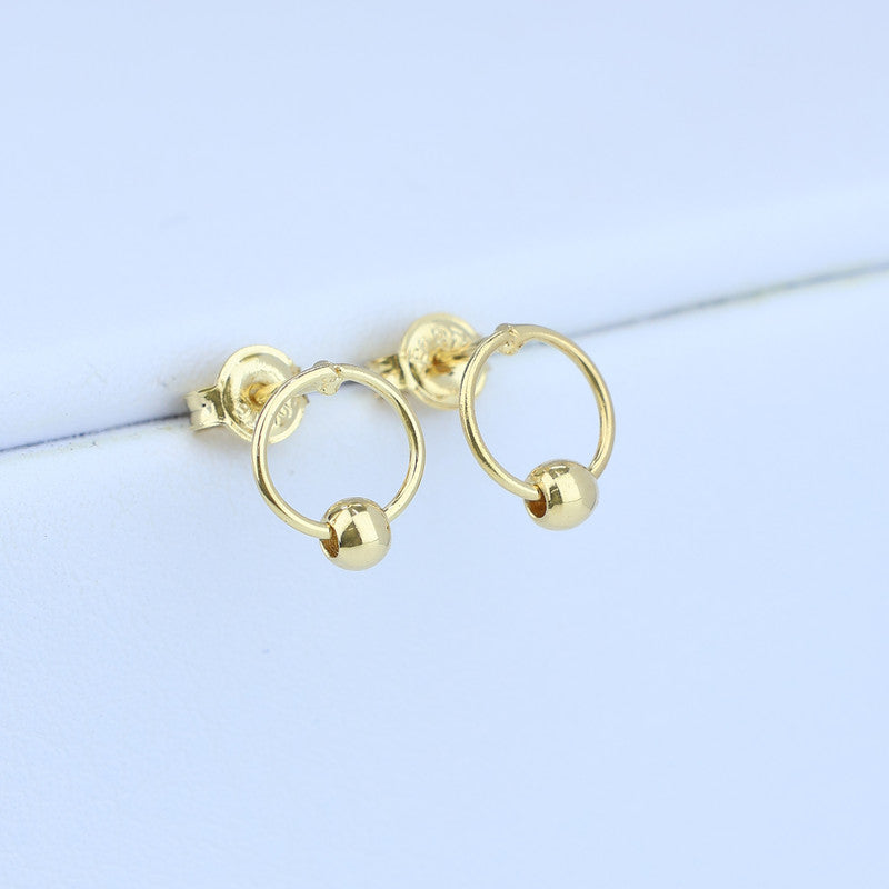 TOPO ARO MINI HOOP BALIN LISO 3MM 711555