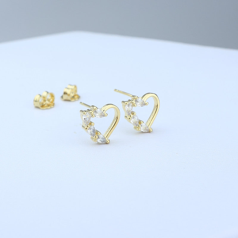 TOPO CORAZON HUECO 8*7MM MITAD GOTAS DE CRISTAL 711513