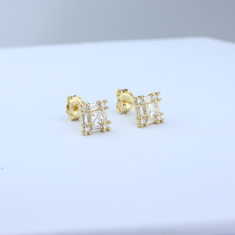 TOPO CUADRADO 7*7MM CON ZIRCONES CRISTAL 711517 - 5863