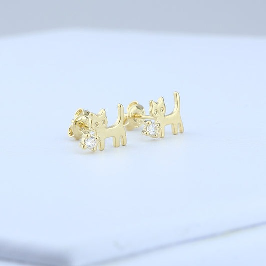 TOPO FIGURA GATO ZIRCON 9*7MM 711551