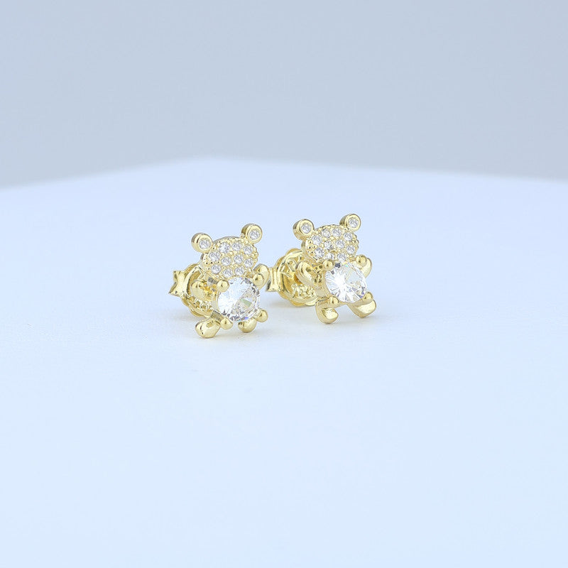 TOPO OSO VINTAGE SWAROSVKI 9*7MM 711561