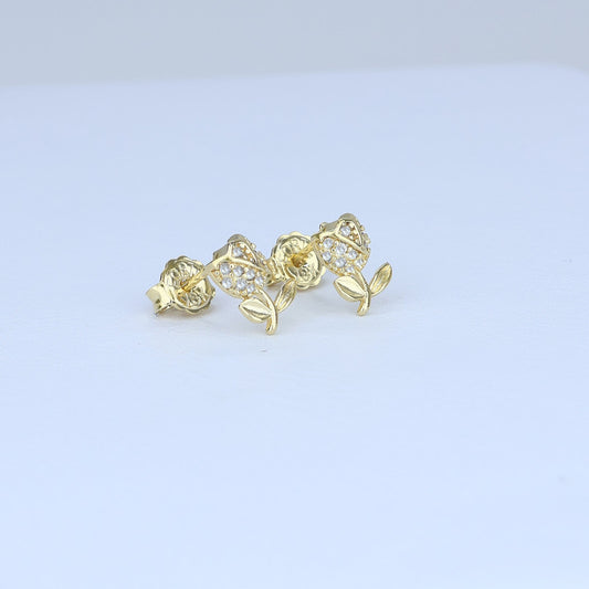 TOPO TULIPAN ZIRCONES 6*8MM 711568