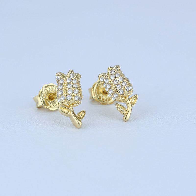 TOPO TULIPAN ZIRCONES 5*11MM 711567