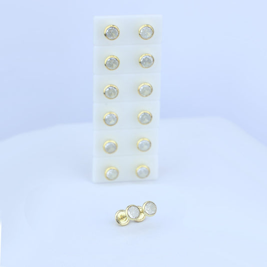 Topos Zircon Blanco 6mm