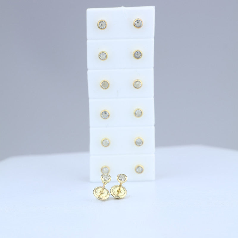 TOPOS ZIRCON BLANCO 3MM